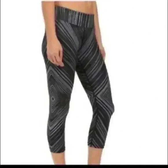 Prana Pants - 🌈 6/$60, Prana, Grey/Black, 3/4 Capri, Size Small